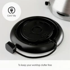 Morphy Richards Venture Brushed Stainless Steel Pyramid Kettle 12 Morphy Richards Venture Brushed Stainless Steel Pyramid Kettle -Morphy Richards Sales 2024 100130 Cord Tidy text