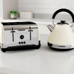 Morphy Richards Venture Cream Pyramid Kettle -Morphy Richards Sales 2024 100132 240132