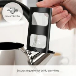 Morphy Richards Venture Retro Polished Stainless Steel Pyramid Kettle 14 Morphy Richards Venture Retro Polished Stainless Steel Pyramid Kettle -Morphy Richards Sales 2024 100330 Limescale Filter text