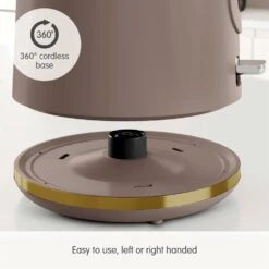 Morphy Richards Signature Opulent Gold Kettle -Morphy Richards Sales 2024 100743 360 cordless base text