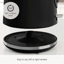 Morphy Richards Signature Opulent Black Kettle 15 Morphy Richards Signature Opulent Black Kettle -Morphy Richards Sales 2024 100744 360 cordless base text