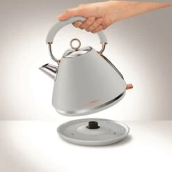 Morphy Richards Rose Gold and Ocean Grey Traditional Kettle -Morphy Richards Sales 2024 102040 360