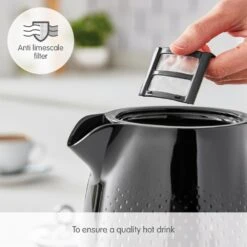 Morphy Richards Verve Black Jug Kettle 13 Morphy Richards Verve Black Jug Kettle -Morphy Richards Sales 2024 103010 Anti limescale filter text