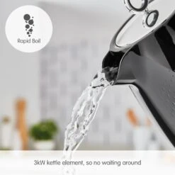 Morphy Richards Verve Black Jug Kettle 16 Morphy Richards Verve Black Jug Kettle -Morphy Richards Sales 2024 103010 Rapid Boil text