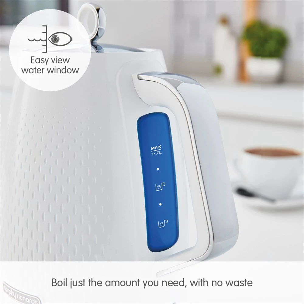 Morphy Richards Verve White Jug Kettle 6 Morphy Richards Verve White Jug Kettle - Image 4