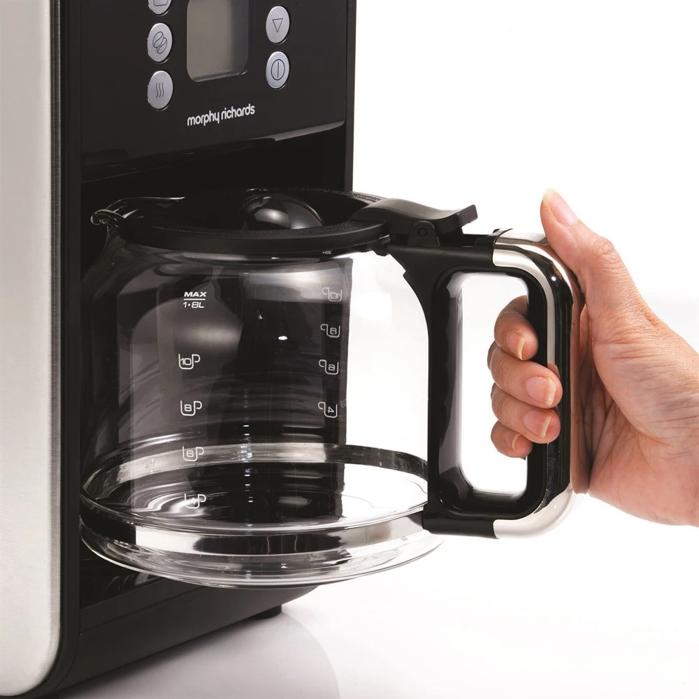 Morphy Richards Accents Stainless Steel Pour Over Filter Coffee Maker 5 Morphy Richards Accents Stainless Steel Pour Over Filter Coffee Maker - Image 3