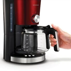 Morphy Richards Evoke Red Filter Coffee Machine 13 Morphy Richards Evoke Red Filter Coffee Machine -Morphy Richards Sales 2024 162522 jug