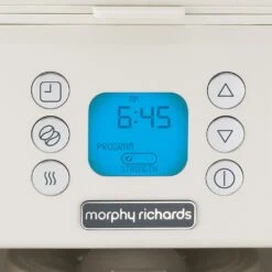 Morphy Richards Vector Cream Pour Over Filter Coffee Machine -Morphy Richards Sales 2024 163004 program time