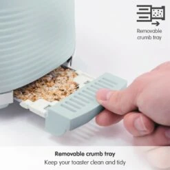 Morphy Richards Dune Sage Green 2 Slice Toaster -Morphy Richards Sales 2024 220028 crumb20tray
