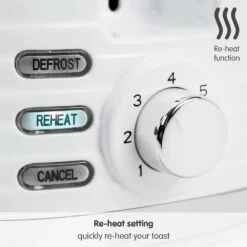 Morphy Richards Dune White 2 Slice Toaster -Morphy Richards Sales 2024 220029 reheat