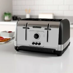Morphy Richards Venture Black 4 Slice Toaster -Morphy Richards Sales 2024 240131 lifestyle