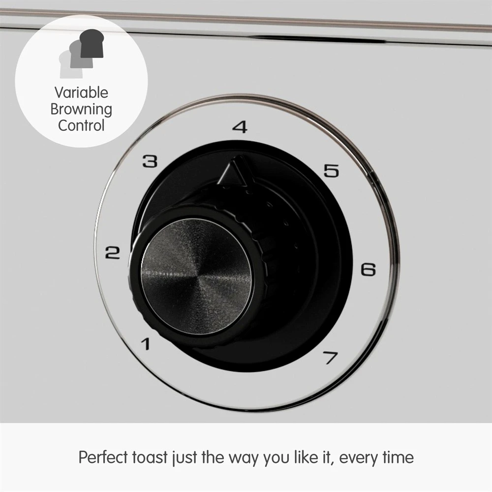 Morphy Richards Venture Cream 4 Slice Toaster 8 Morphy Richards Venture Cream 4 Slice Toaster - Image 6