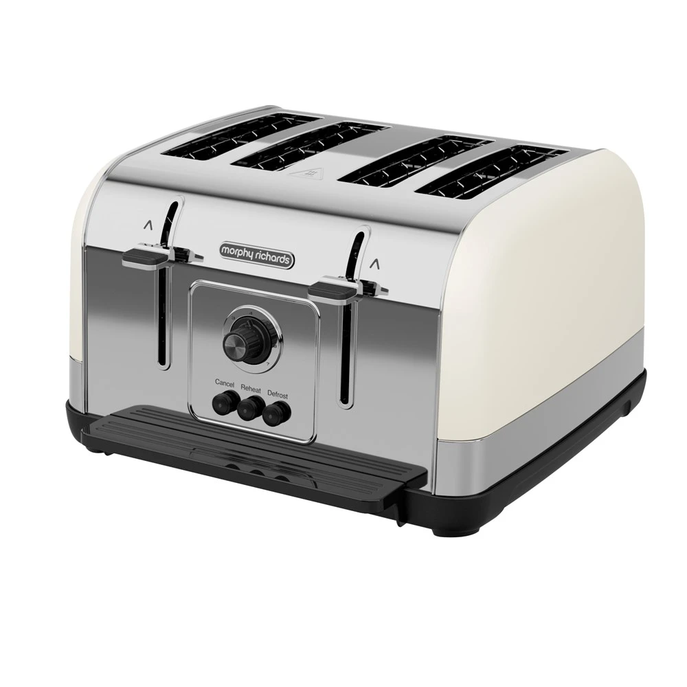 Morphy Richards Venture Cream 4 Slice Toaster 3 Morphy Richards Venture Cream 4 Slice Toaster