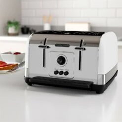 Morphy Richards Venture White 4 Slice Toaster -Morphy Richards Sales 2024 240134 lifestyle