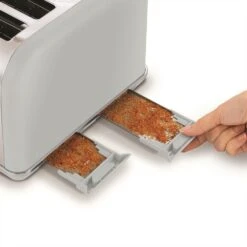 Morphy Richards Rose Gold and Ocean Grey 4 Slice Toaster 11 Morphy Richards Rose Gold and Ocean Grey 4 Slice Toaster -Morphy Richards Sales 2024 242040 crumbs