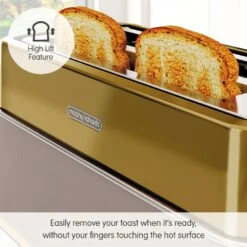 Morphy Richards Signature Opulent Gold Toaster -Morphy Richards Sales 2024 245743 High Lift text