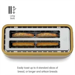 Morphy Richards Signature Opulent Gold Toaster -Morphy Richards Sales 2024 245743 Long Slots text