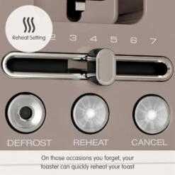 Morphy Richards Signature Opulent Gold Toaster -Morphy Richards Sales 2024 245743 Reheat Setting text