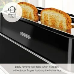 Morphy Richards Signature Opulent Black Toaster -Morphy Richards Sales 2024 245744 High Lift text