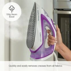 Morphy Richards Turbo Glide 40g Steam Output Steam Iron 11 Morphy Richards Turbo Glide 40g Steam Output Steam Iron -Morphy Richards Sales 2024 302000 150g Steam Boost text