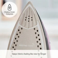 Morphy Richards Turbosteam Iron 50g Steam Output Iron -Morphy Richards Sales 2024 303140 Pristine Finish Soleplate text
