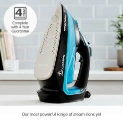 Morphy Richards Turbosteam Pro Digital Intellitemp 40g Steam Output Iron -Morphy Richards Sales 2024 303210 4 Year Guarantee text 1
