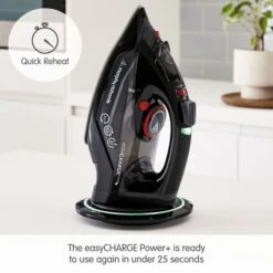 Morphy Richards easyCHARGE Power + Cordless Iron -Morphy Richards Sales 2024 303251 Quick Reheat text