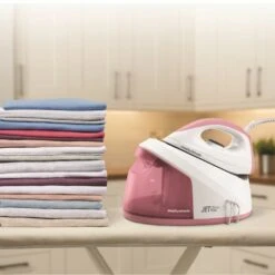 Morphy Richards Jet Steam Plus Pink Compact Steam Generator -Morphy Richards Sales 2024 333101 R20side