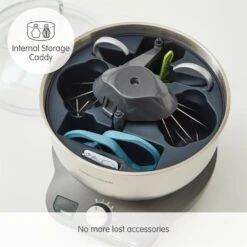 Morphy Richards MixStar Compact Stand Mixer -Morphy Richards Sales 2024 400520 Internal Storage Caddy text