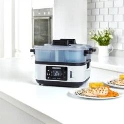 Morphy Richards Plastic Intellisteam Food Steamer -Morphy Richards Sales 2024 470003 synch finish