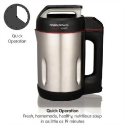 Morphy Richards Saute and Soup Soup Maker -Morphy Richards Sales 2024 501014 quick20operation