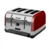 Morphy Richards Venture Red 4 Slice Toaster -Morphy Richards Sales 2024 HR240133