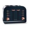 Morphy Richards Rose Gold and Midnight Blue 4 Slice Toaster 1 Morphy Richards Rose Gold and Midnight Blue 4 Slice Toaster -Morphy Richards Sales 2024 HR242039