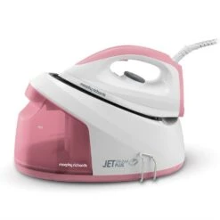 Morphy Richards Jet Steam Plus Pink Compact Steam Generator