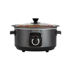 Morphy Richards Black Sear and Stew Slow Cooker 3.5L